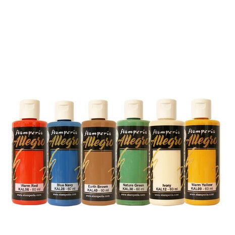 Stamperia - Hidden Grove Allegro Paint Kit (6pcs)