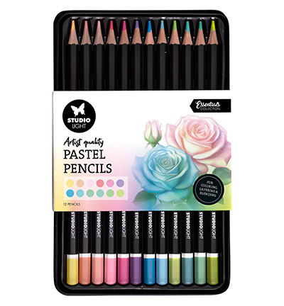 SL - Pencils 12 Colors in pastel shades Essentials nr.01