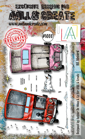 AALL & Create - Stamp Set A6 All Aboard 