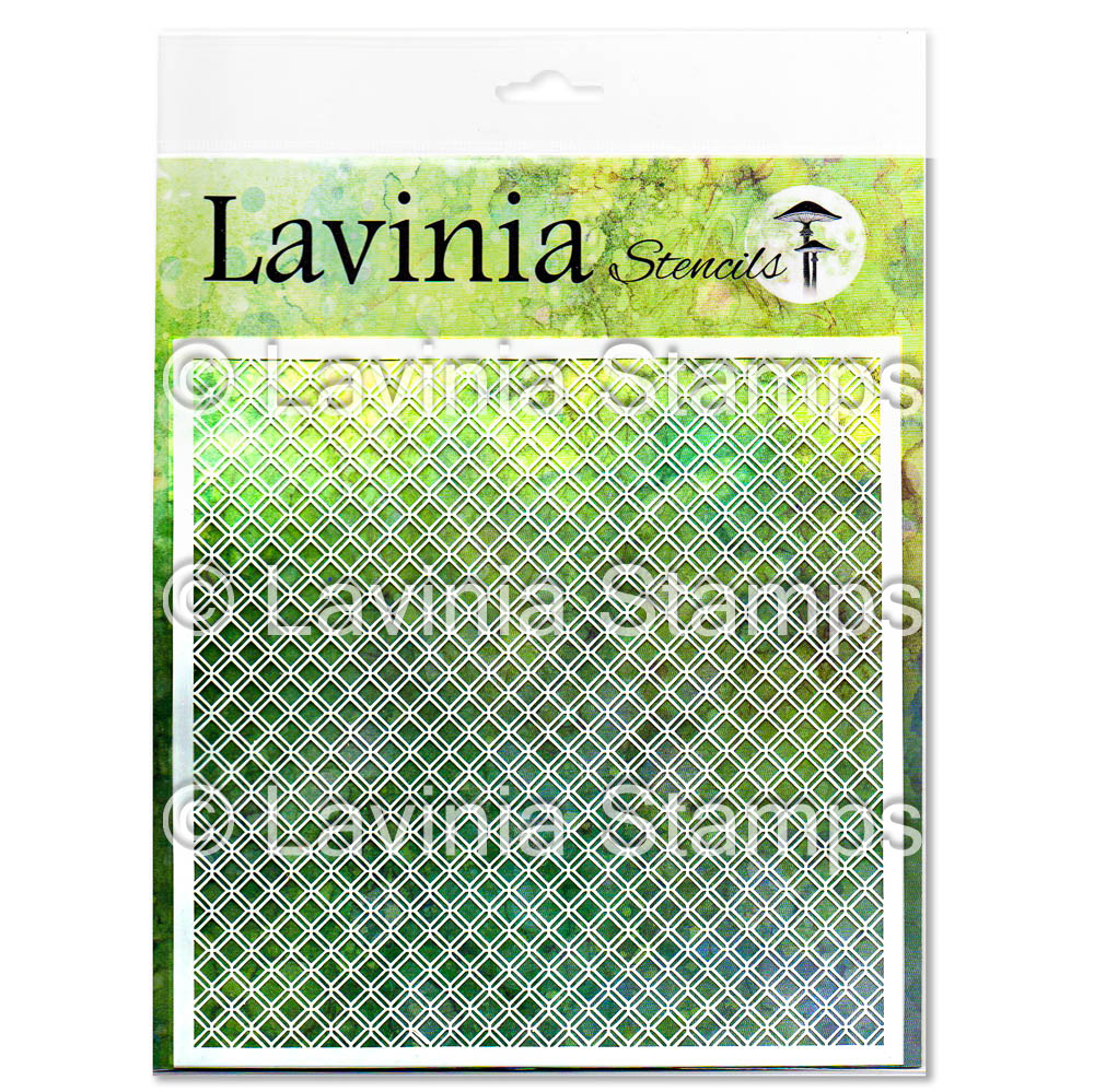Lavinia Stencil - Waffle