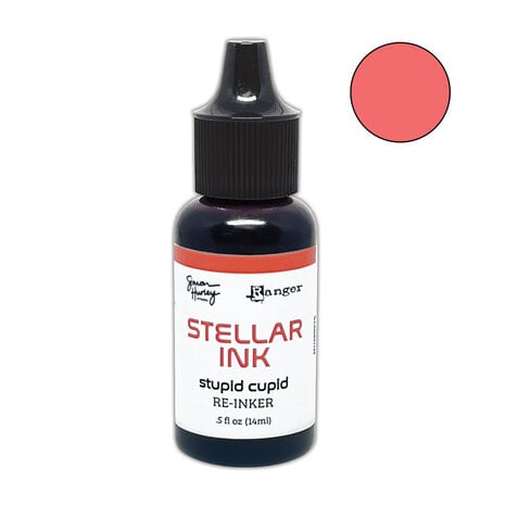 Ranger - Simon Hurley create. Stellar Stupid Cupid Re-inker 0.5 fl oz Ranger - Simon Hurley create. Stellar Stupid Cupid Re-inker 0.5 fl oz