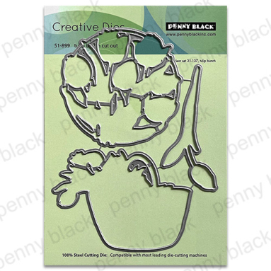 Penny Black - TULIP BUNCH CUT OUT ( METAL DIES)