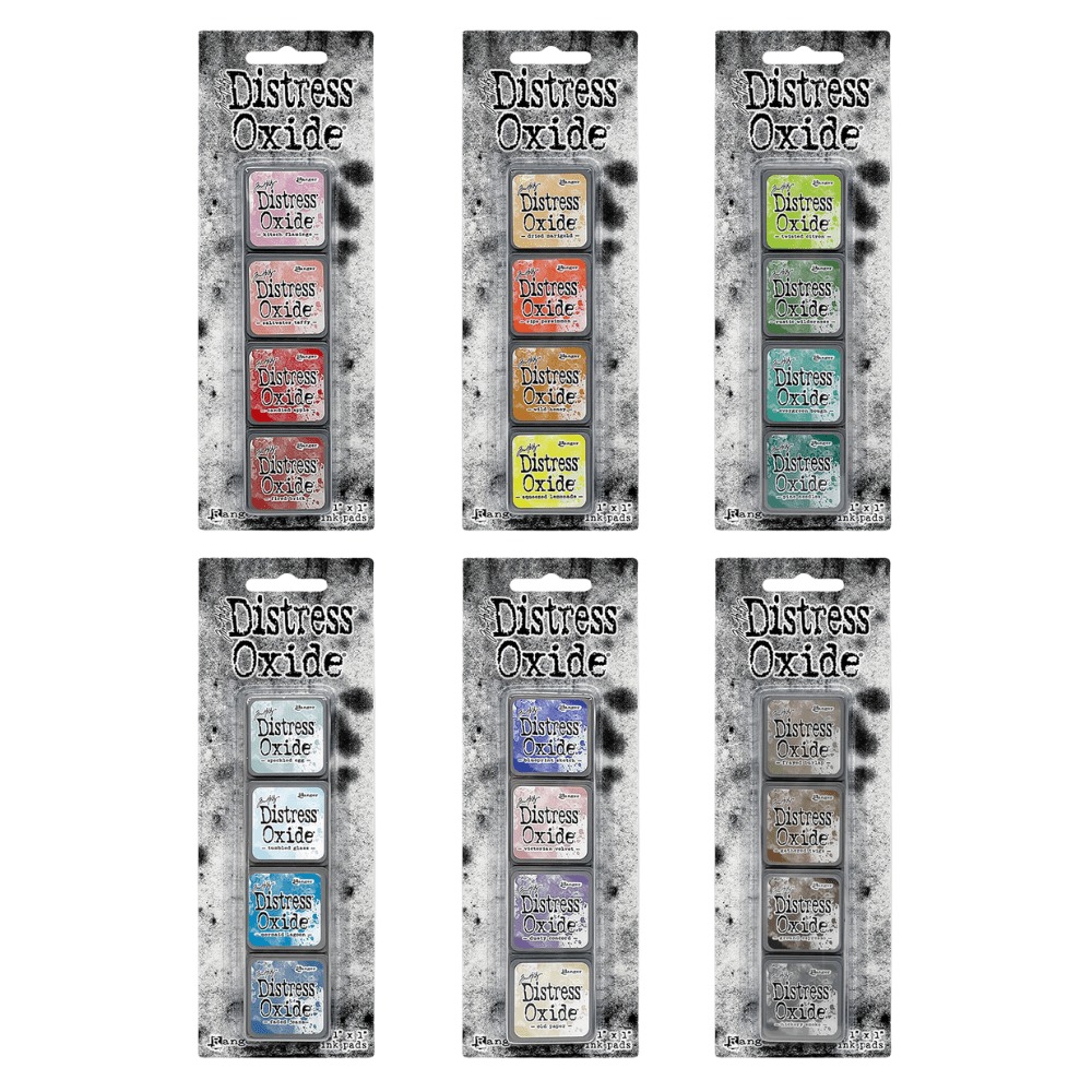 Tim Holtz - Distress Mini Oxide Ink Pads # Set 7 bis 12