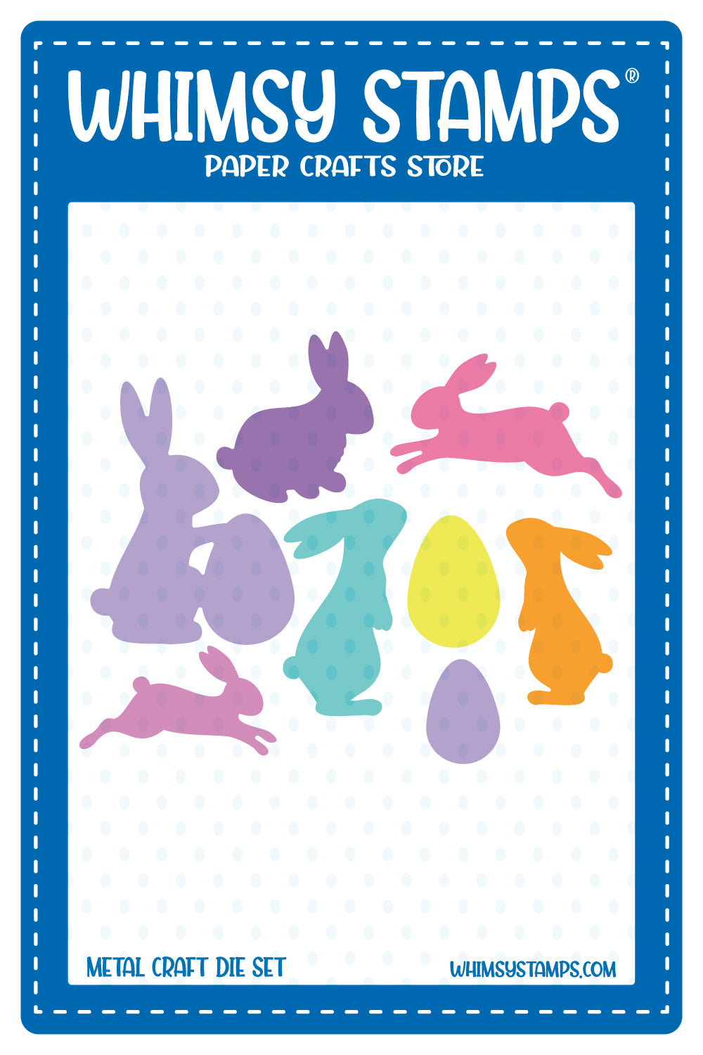 Whimsy Stamps - Bunny Silhouettes Die Set