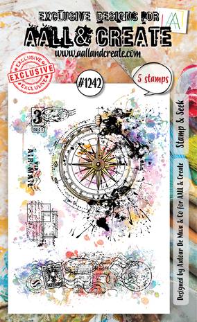AALL & Create - Stamp Set A6 Stamp & Seek AALL & Create - Stamp Set A6 Stamp & Seek
