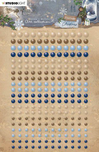 Studio Light Self-adhesive Pearls Vintage Christmas nr.31