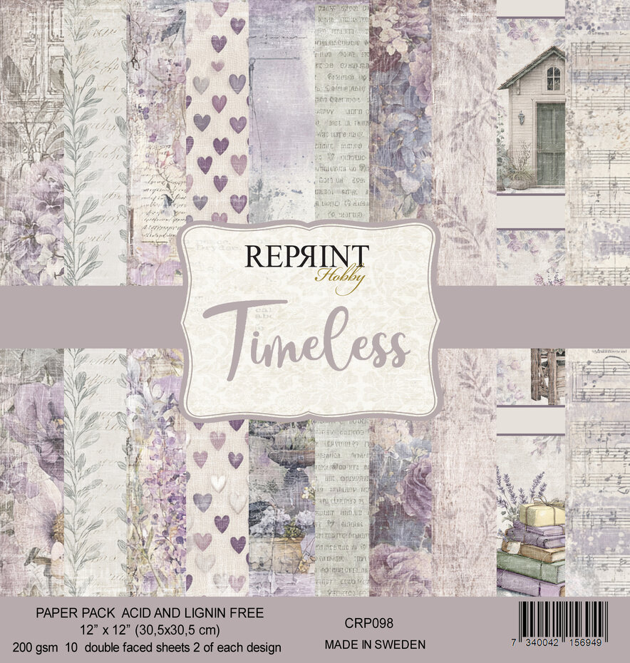 Reprint - Timeless 12x12 Inch Paper Pack