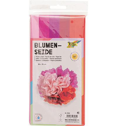 Silk Paper, Mix Red