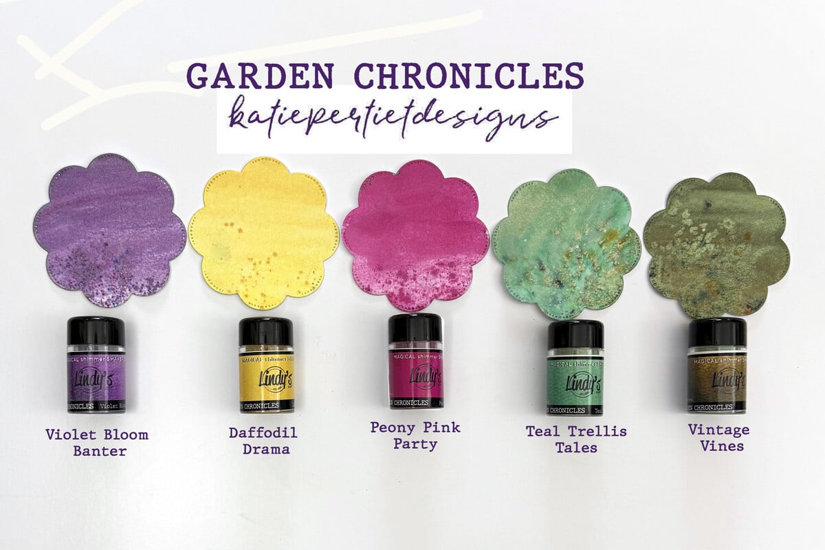 Lindy's Stamp Gang - Katie Pertiet's Garden Chronicles Magical Shaker 2.0 SET