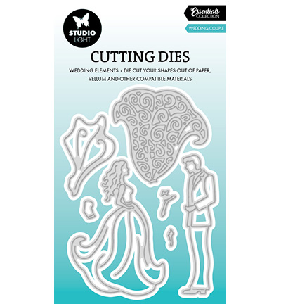 SL Cutting Die - Wedding Couple Essentials nr.955 SL Cutting Die - Wedding Couple Essentials nr.955