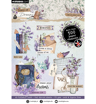 Paper Pad Paper Elements Diary of Dreams nr.294