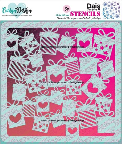 CarlijnDesign - Stencils Kerst Patronen 