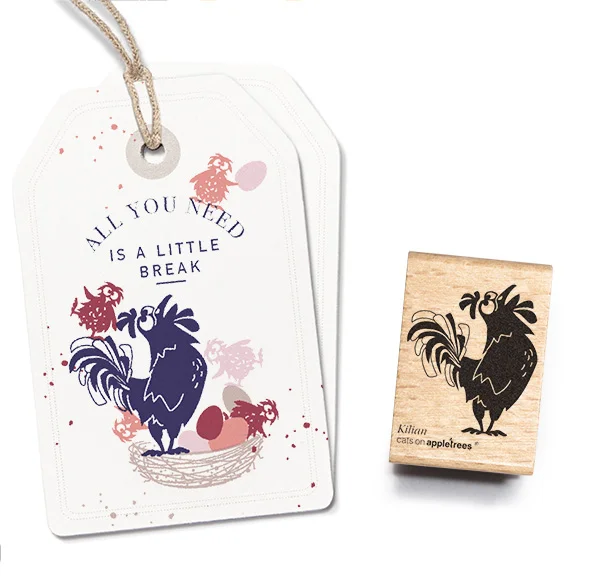 cats on appletrees - Stempel Hahn Kilian