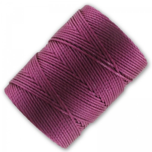 im-c-lon-faden-beading-cord-0-50-mm-raspberry-x-82m
