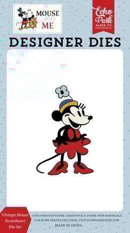 Echo Park - Mouse And Me Designer Dies Vintage Mouse Sweetheart