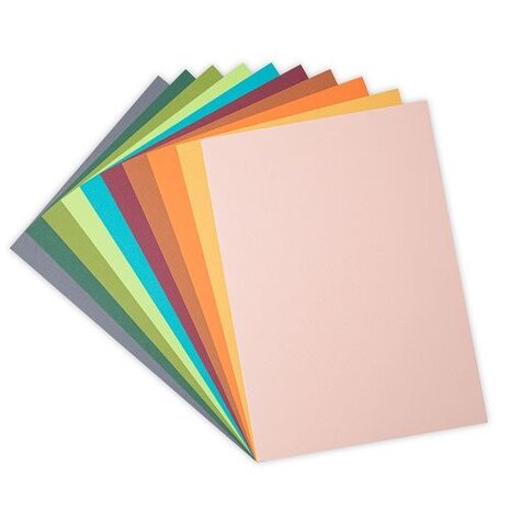 Sizzix • Cardstock Sheets A4 Eclectic Colours (6x10pcs)