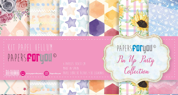 papers-for-you-pin-up-party-vellum-paper-pack-6pcs