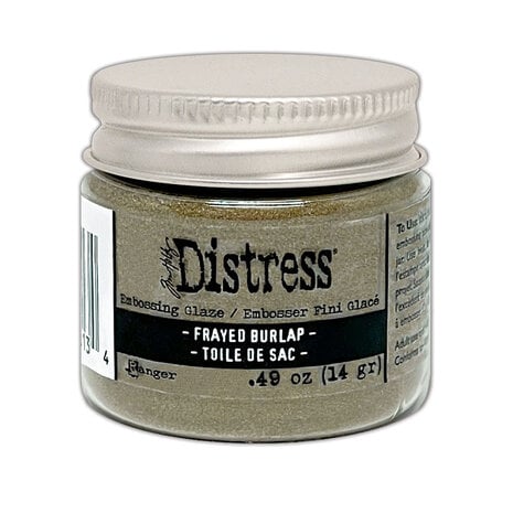 Ranger - Tim Holtz Distress Embossing Glaze Frayed Burlap Ranger - Tim Holtz Distress Embossing Glaze Frayed Burlap