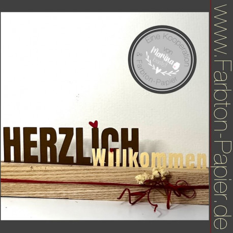 Farb Ton - Stanze "Willkommen" (82)