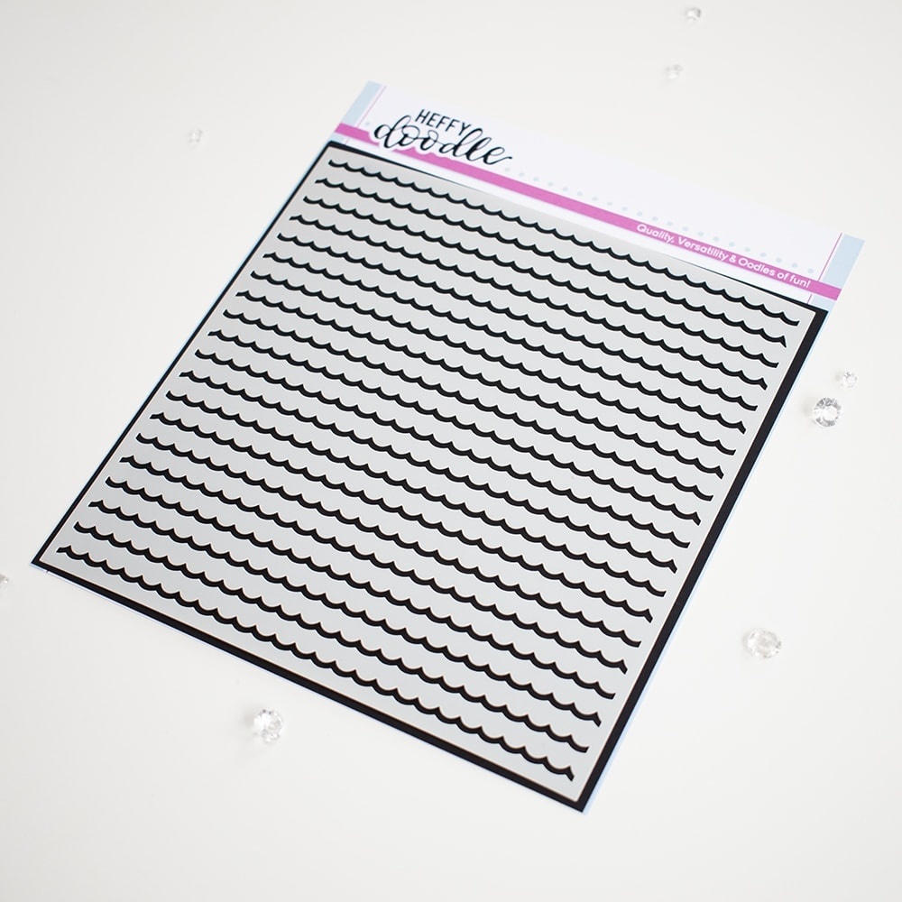 heffy-doodle-tiny-waves-stencil-hfd0279 heffy-doodle-tiny-waves-stencil-hfd0279