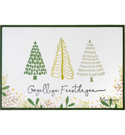 Marianne Design - Transparenter Stempel – Silhouette Art – Festliche Bäume