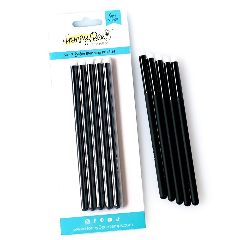 Honey Bee - Beeluxe Detail Blending Brushes Size 7 Honey Bee - Beeluxe Detail Blending Brushes Size 7