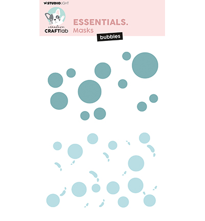 Studio Light Mask - Bubbles Essentials nr.354 Studio Light Mask - Bubbles Essentials nr.354