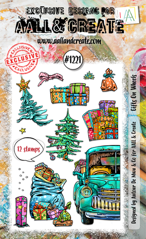 AALL & Create - Stamp Set A6 Gifts On Wheels AALL & Create - Stamp Set A6 Gifts On Wheels