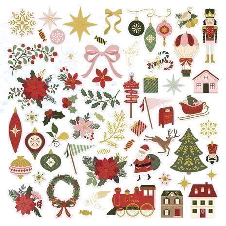Spellbinders - Merry Moments Die Cut Shapes