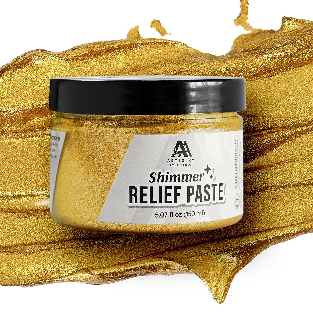 Altenew - Shimmer Relief Paste - Mayan Gold