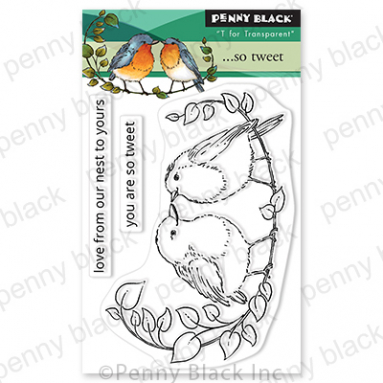 Penny Black - ...SO TWEET (MINI)3"x4" Penny Black - ...SO TWEET (MINI)3"x4"