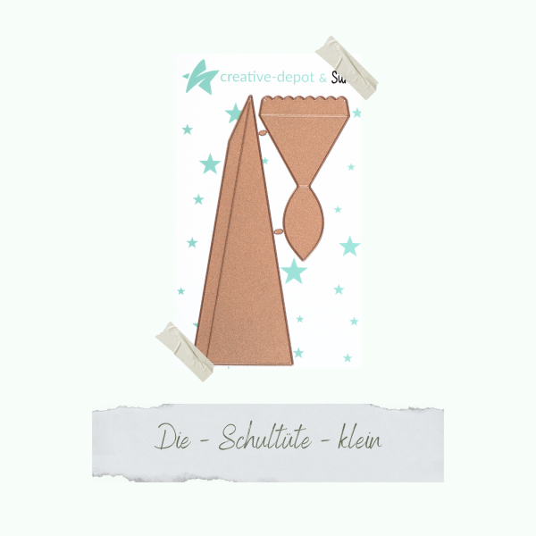 Creative Depot - Die - Schultüte - klein 