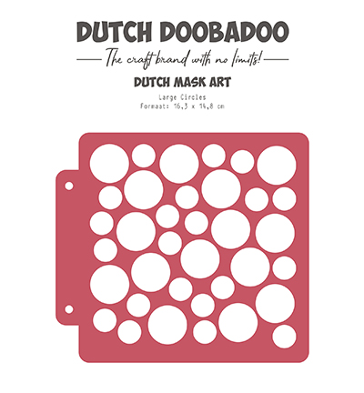 Dutch Doobadoo - Mask Art Large Circle Dutch Doobadoo - Mask Art Large Circle