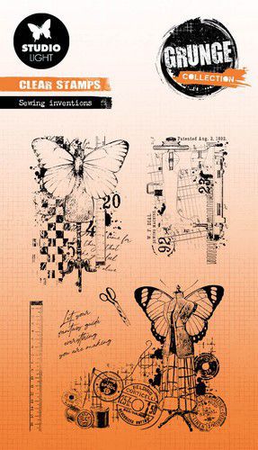 Studio Light Clear Stamps Grunge Collection nr.516