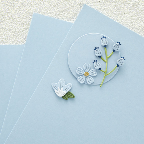 Spellbinders Color Essentials Cardstock 8.5"X11" - Raindrop 