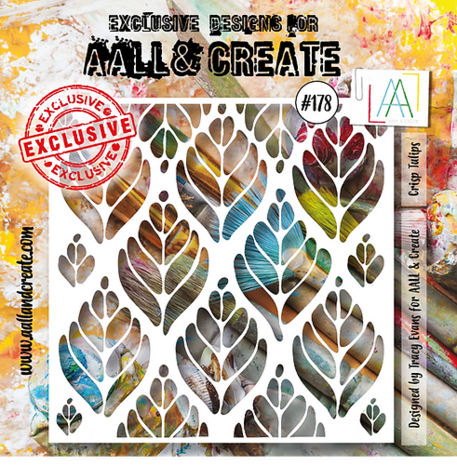 AALL & Create Stencil Crisp Tulips