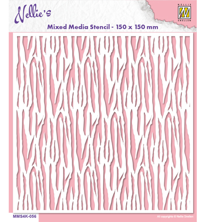 Nellie Choice Stencil- Zebra