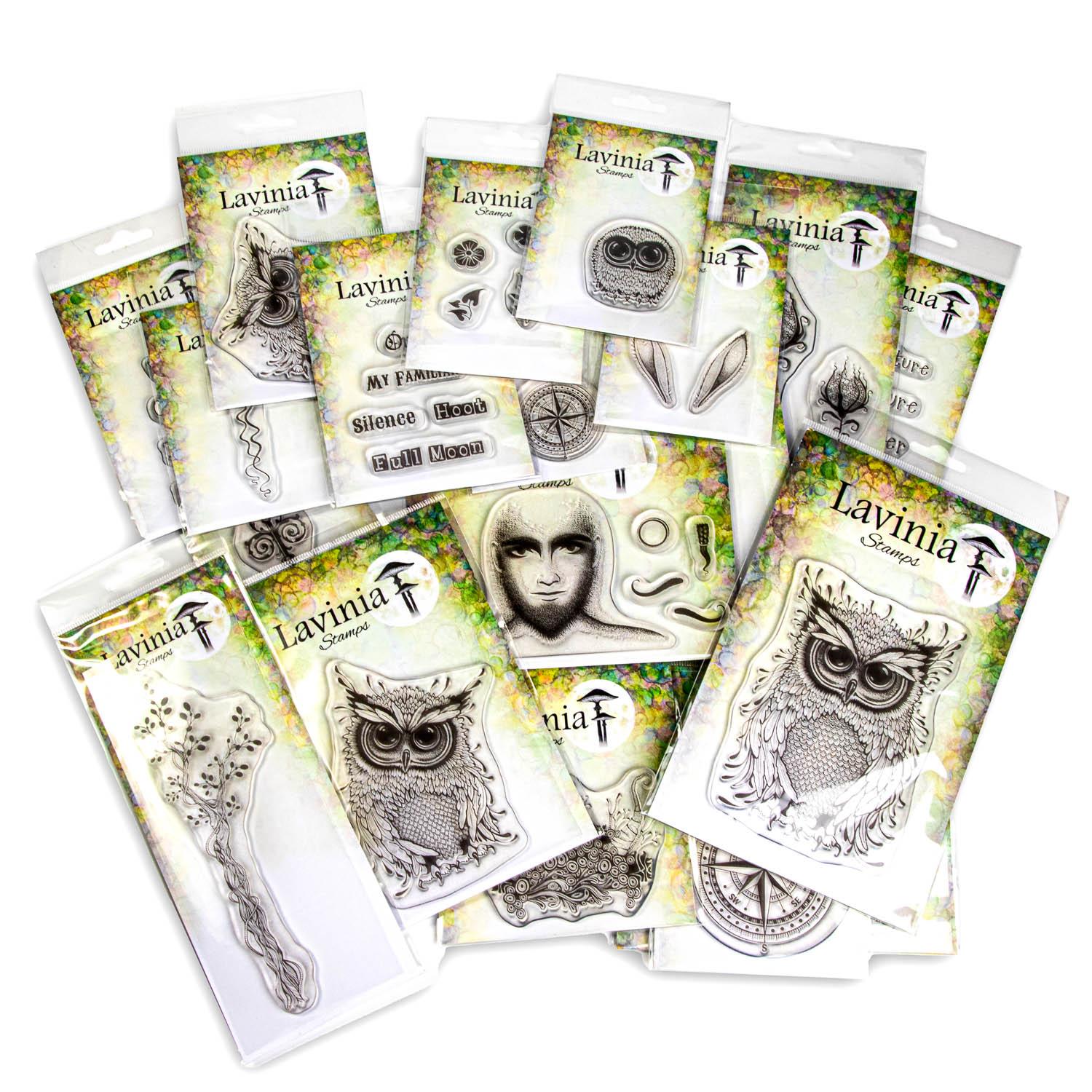Lavinia Stamps - Neue Stempel Bundel - 20 Stück