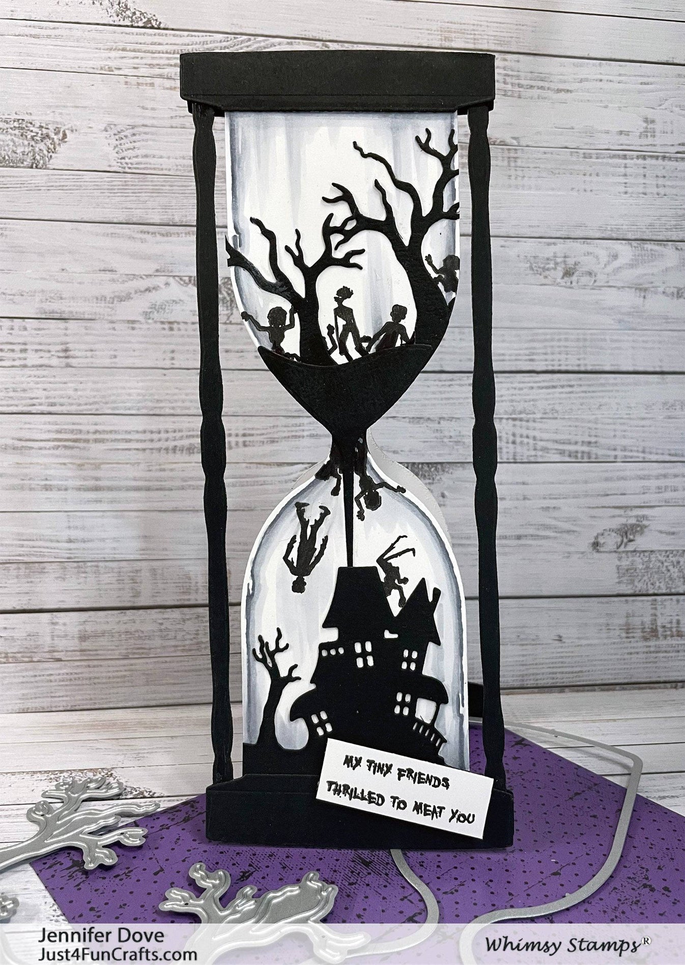 Whimsy Stamps - Zombie Party Clear Stamps
