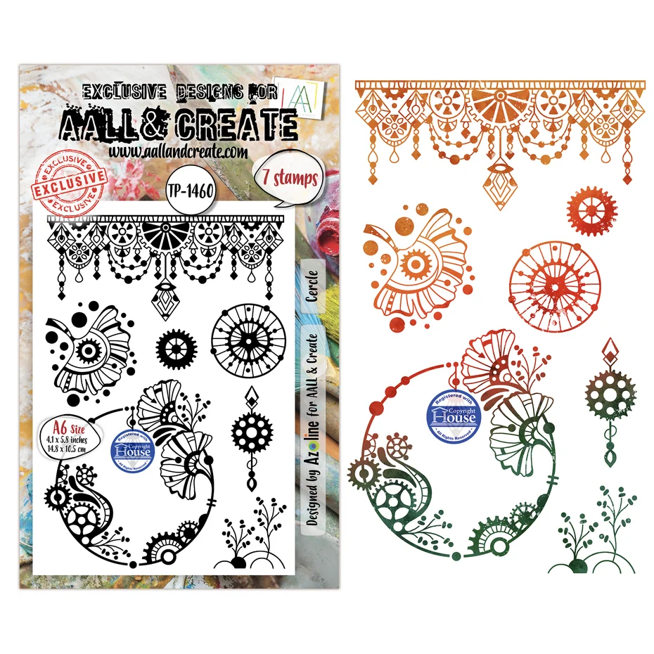 AALL & Create - Cercle De Couleurs A6 Stamp Sets Cercle by Azoline