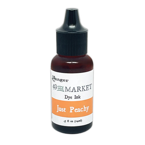 Ranger - 49 & Market Dye Ink Re-Inkers Just Peachy
