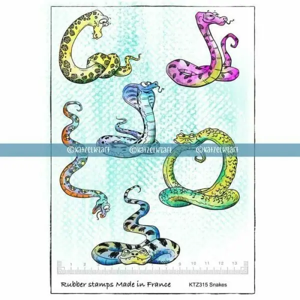 Katzelkraft - Serpents Schlangen - A5 Katzelkraft - Serpents Schlangen - A5