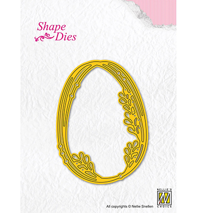Nellies Choice Multi Frame Die - Frame Eggshape