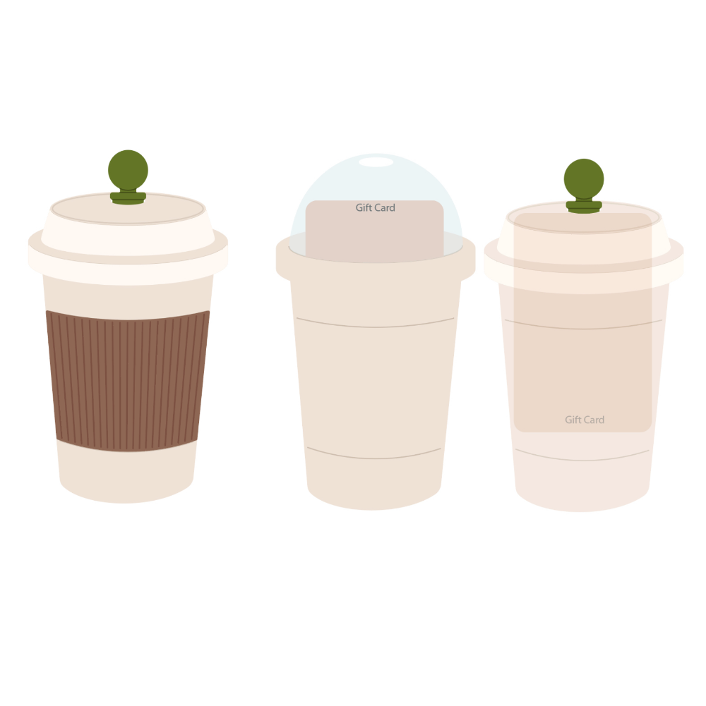 Honey Bee - Lovely Layers: Coffee Cup - Honey Cuts