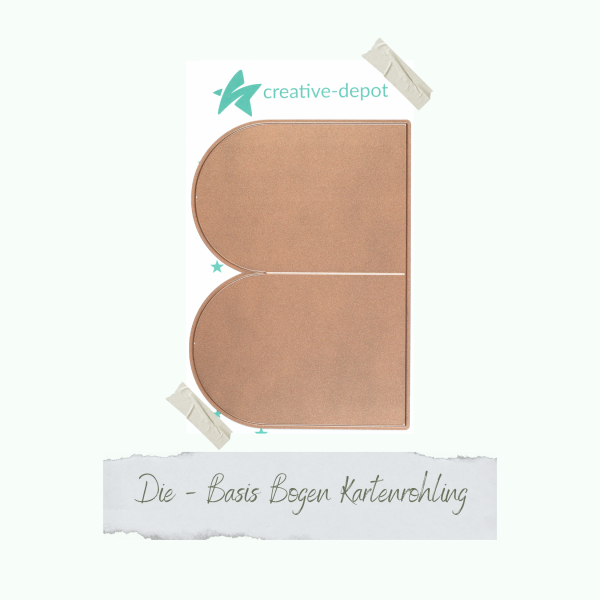 Creative Depot - Die - Basic - Basis - Bogen Kartenrohling 