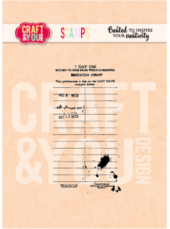 Craft & You Design - Vintage Paper Stamps