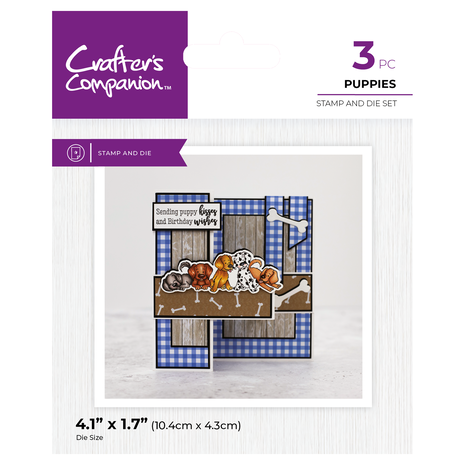 CC - Character Embellish Stamp & Die Puppies CC - Character Embellish Stamp & Die Puppies