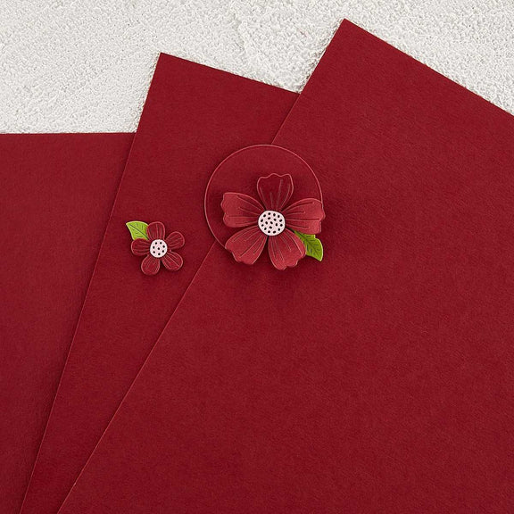 Spellbinders Color Essentials Cardstock 8.5"X11" - Crimson