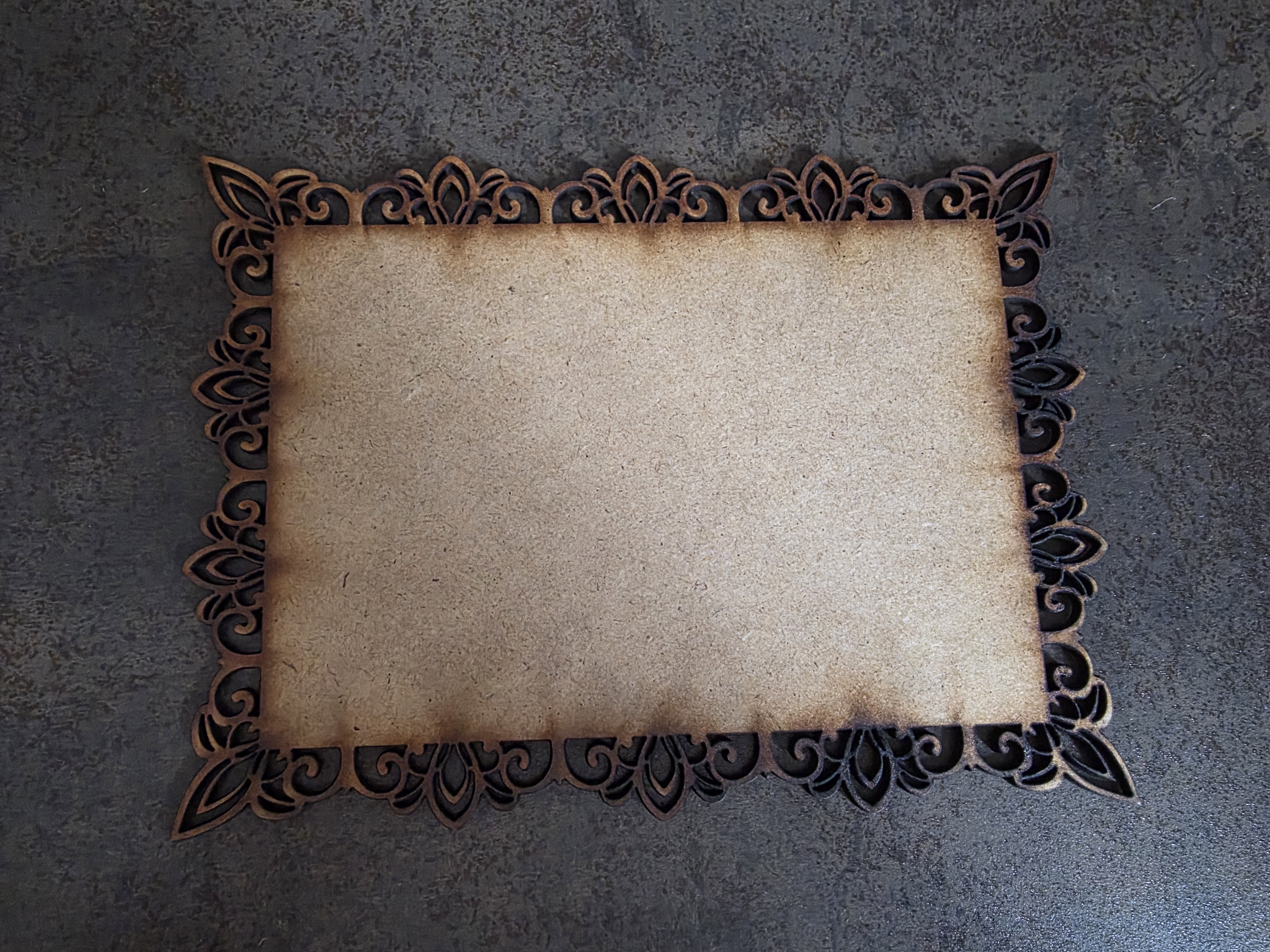 MDF - Schild Rechteck 1