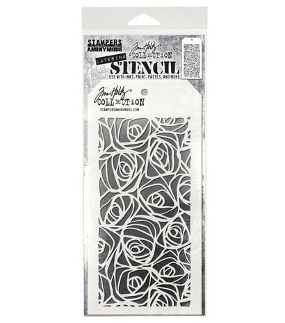 Tim Holtz - Scribbles Tim Holtz Layering Stencil